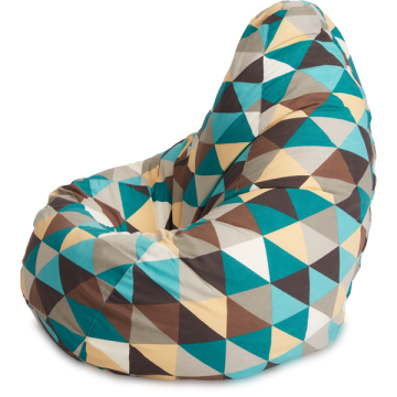 Кресло-мешок «Груша» XXL, Жаккард, расцветка в ассортименте