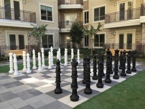 Напольные шахматные фигуры гигантские 90 (без доски)