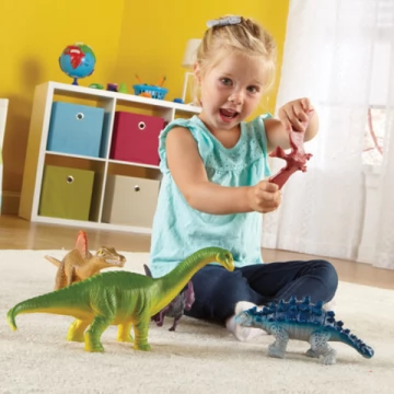 LER0837 "Развивающая игрушка Эра динозавров.Часть 1"  (5 элементов)