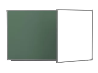 Двухэлементная магнитно-комбинированная доска 100х225, створка слева или справа