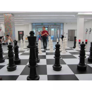 Поле шахматное пластиковое гигантское 3x3 м
