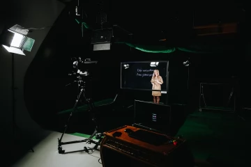 Стеклянная прозрачная доска ASKELL Video для онлайн-обучения 1000х2000 мм