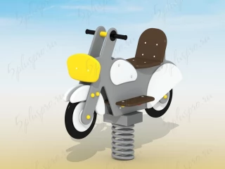 Качалка на пружине «Мотоцикл»