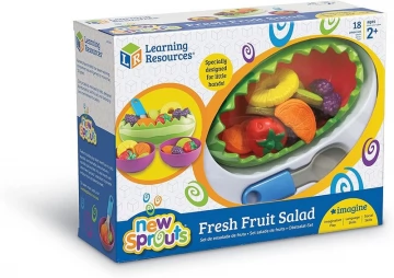 LER9268 Развивающая игрушка Мы растем "Фруктовый салат" (серия New Sprouts, 18 элементов)