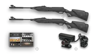 Интерактивный Лазерный Стрелковый Тренажер "ПРОФЕССИОНАЛ" для образования - 2 места(винтовки)