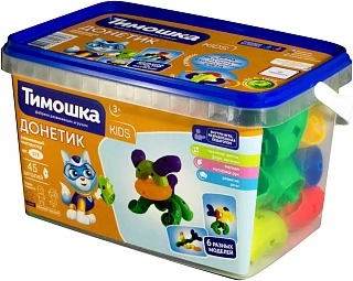 Конструктор ТИМОШКА Донетик 45 деталей 