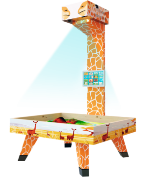 Интерактивная песочница Жираф