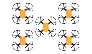 Учебная летающая робототехническая система (5 дронов EDU.ARD Мини)