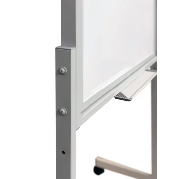 Флипчарт магнитно-комбинированный вертикального вращения двухсторонний на роликах 100х70 в усиленном профиле Big Board