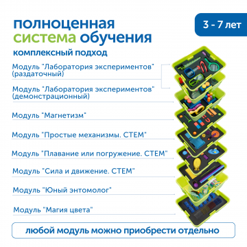 MS0109 Комплект "Научные эксперименты и Лаборатория СТЕМ"