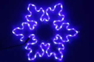 Мотив "Снежинка" LED-XM(FR)-СК-004-240V-W/B